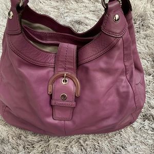 Leather Coach Bag